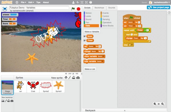 Image: /uploads/posts/1086/assets/users/227/posts/24230/image/scratch-variables-reset-score.jpg Set the Timer