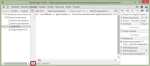 In ChromeOpera press the button