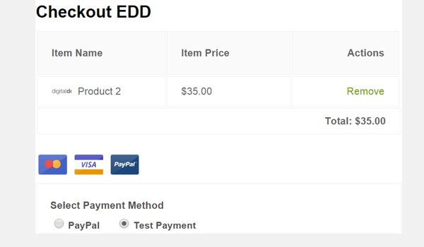 Easy Digital Downloads Payment Gateways Settings