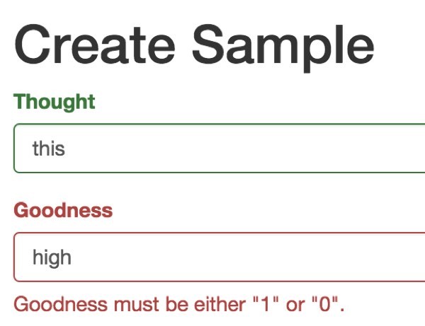 Validators Boolean