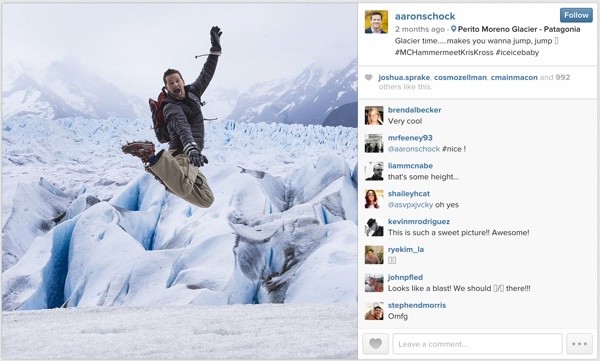 Congressman Aaron Schock in South America