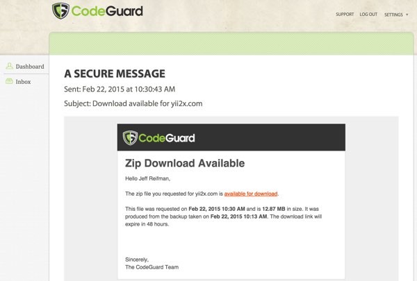 CodeGuard Download Available