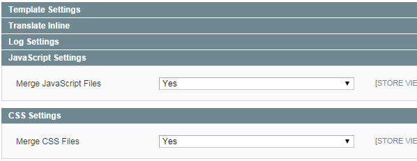 Merge JavaScript and CSS files