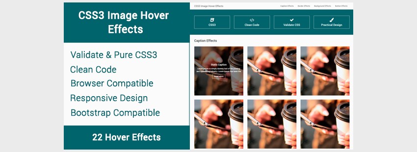 CSS3 Image Hover Effects