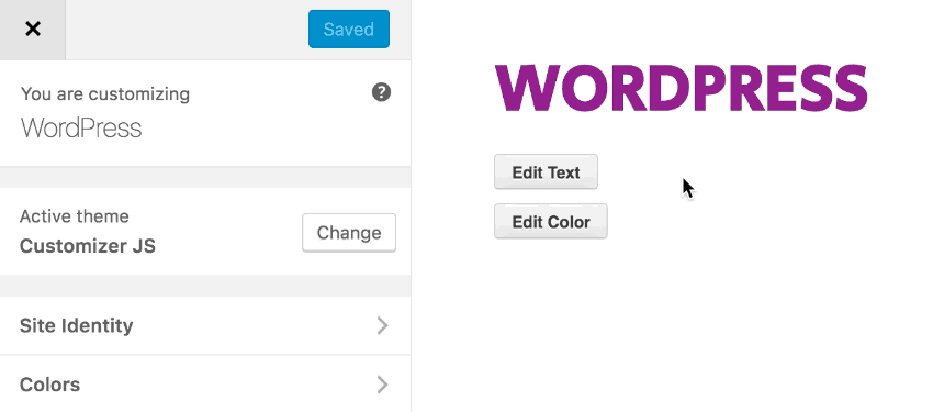 Updating the site title