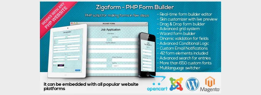 Zigaform - PHP Form Builder - Contact Survey