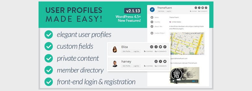 User Profiles Made Easy - WordPress Plugin