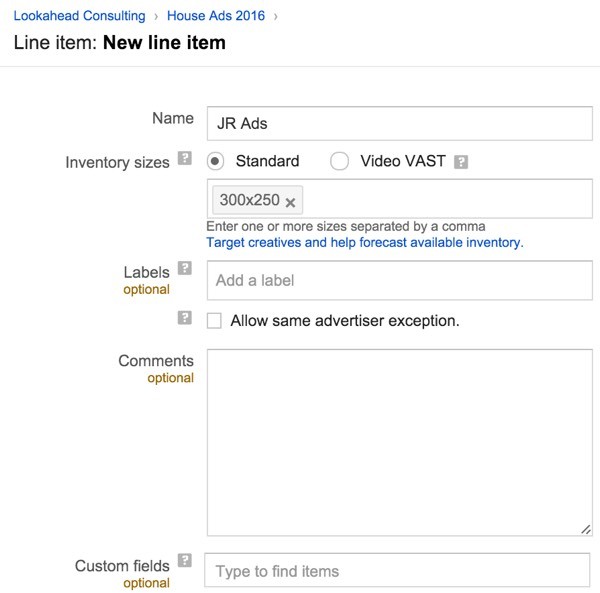 Image: https://cms-assets.tutsplus.com/uploads/users/317/posts/26113/image/new line item.jpg Optimizing DFP Revenue - Create a New Line Item