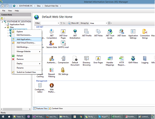 Hosting in IIS