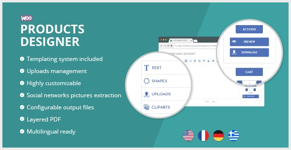 WooCcommerce Products Designer