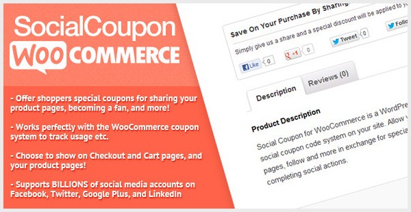 Social Coupon for WordPress