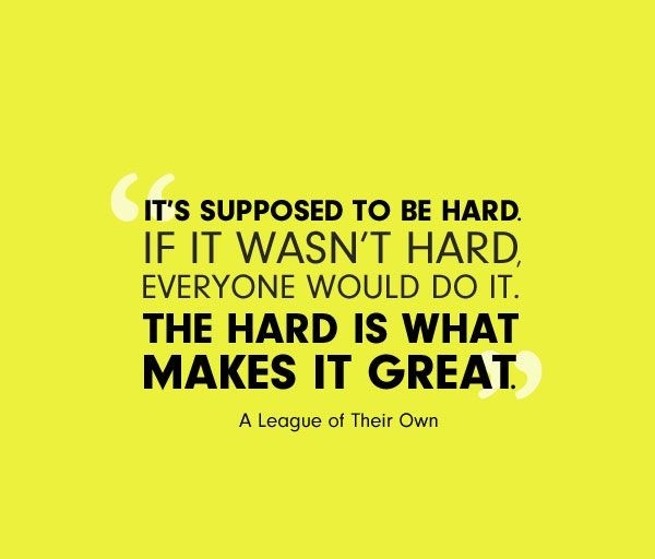 Its supposed to be Hard