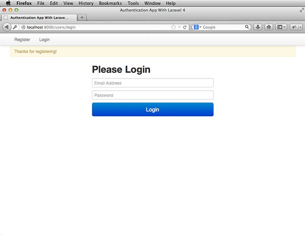 laravel-auth-successful-registration