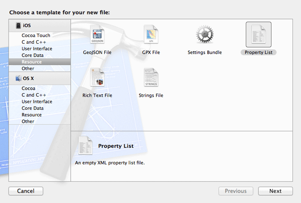 iOS Quick Tip: Managing Configurations With Ease - Creating a Property List for the Configuration Settings