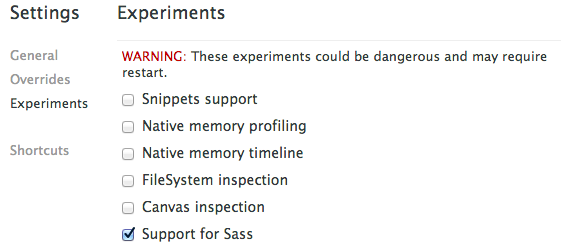 dev-tools-experiments