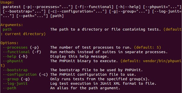 ParaTest CLI