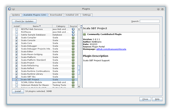 Netbeans Scala Plugin