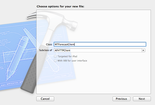 Create a Weather App with Forecast – Forecast Integration - Subclassing AFHTTPClient