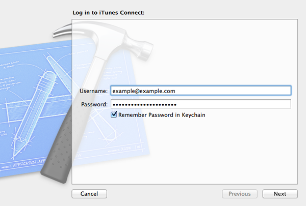 How To Submit an iOS App to the App Store - Enter Your iOS Developer Account Credentials