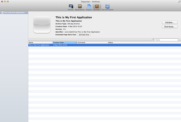 How To Submit an iOS App to the App Store - Archiving Your Application using Xcode