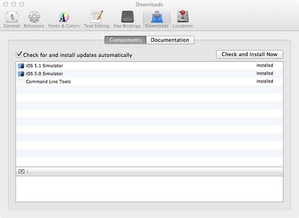 Additional Xcode Downloads