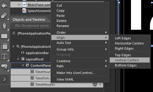 Aligning textblocks Aligning textblocks