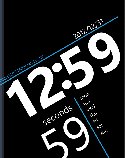 Rotated Screen Rotated screen