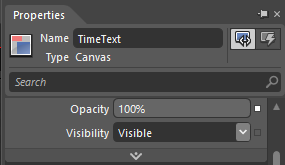 0s TimeText Opacity 100 1s TimeText Opacity 100