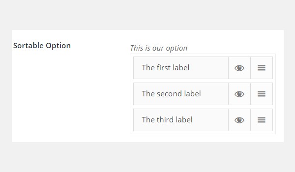 Adding Sortable Type Options in Titan