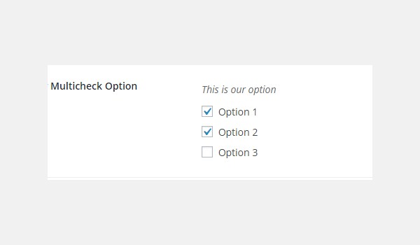 Adding Multicheck Type Options in Titan