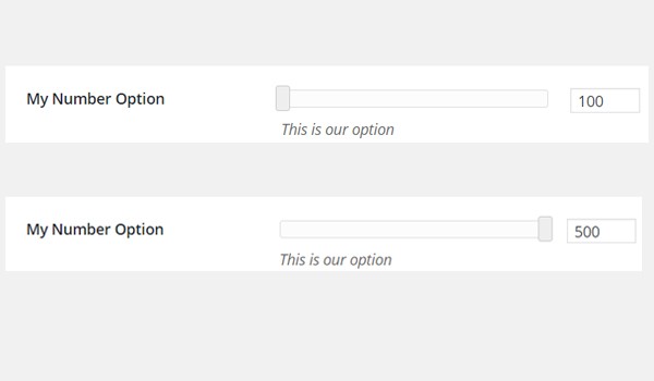 The My Number Option inside Tab 1 of admin panel Neat Options 2