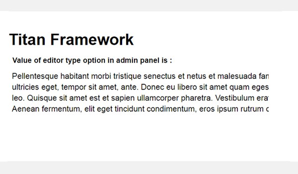 The front-end of the dummy text