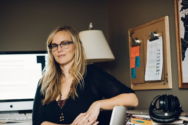 Tiffany Brown Olsen workspace
